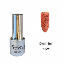 Gel Lac Diorit Moonbasa 4ml-682#Eggshell-Red Gel Lac Diorit Moonbasa 4ml-682#Eggshell-Red Oja Semipermanenta-Gel Lac Diorit Moonbasa 4ml